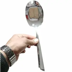 قیمت و خرید کفگیر برنج یونیک مدل ناخنی استیل 18/10 - جوزی کالا