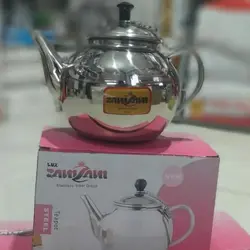 قیمت و خرید قوری استیل 1 لیتر لوکس زمزم مدل خمره ای - جوزی کالا