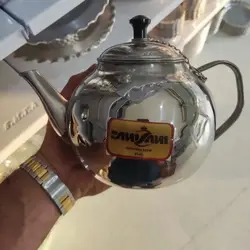 قیمت و خرید قوری استیل 1 لیتر لوکس زمزم مدل خمره ای - جوزی کالا