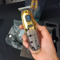 قیمت و خرید ماشین اصلاح خط زن وی جی ار مدل V-981 شارژی - جوزی کالا