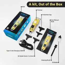 قیمت و خرید ماشین اصلاح خط زن وی جی ار مدل V-290 شارژی - جوزی کالا