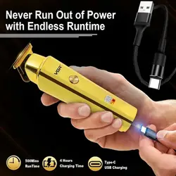 قیمت و خرید ماشین اصلاح خط زن وی جی ار مدل V-947 شارژی - جوزی کالا