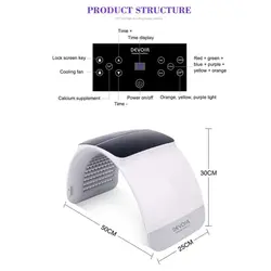 دستگاه تونلی ال ای دی کلسیم تراپی برند دیوور