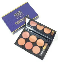 پالت رژگونه ۶ رنگ دای سل