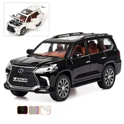 ماکت فلزی ماشین لکسوس Lx570 موزیکال و چراغدار