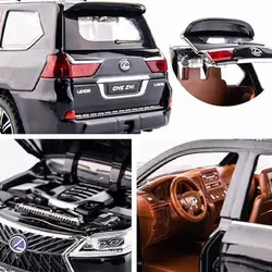 ماکت فلزی ماشین لکسوس Lx570 موزیکال و چراغدار