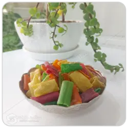 پفک هندی لوله ای مهرگل فله