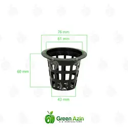 گلدان پلاستیکی هیدروپونیک سایز متوسط