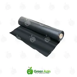 مالچ پلاستیکی تک رنگ یووی عرض 80 سانت