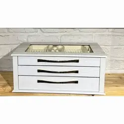 کنسول چوبی قاشق چنگال 12 تا 24 نفره