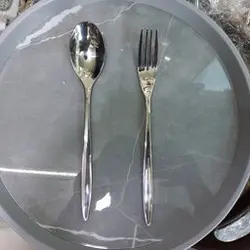 سرویس قاشق چنگال 24 نفره 4 میل 120 پارچه یونیک مدل اروپایی کنسول دار