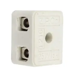 ترمینال سرامیکی 2 خانه 16 آمپر