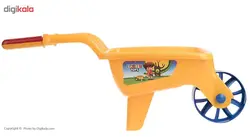 ست شن بازی زرین تویز مدل Bucket And Wheelbarrow Castle E7