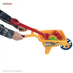 ست شن بازی زرین تویز مدل Hats And Wheelbarrows Castle E10