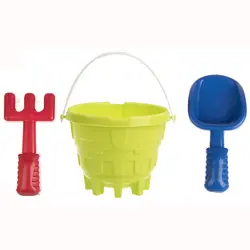 ست شن بازی زرین تویز مدل Buckets Sea Castle E5