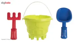 ست شن بازی زرین تویز مدل Buckets Sea Castle E5