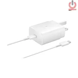شارژر دیواری 45W سامسونگ مدل EP-TA845 به همراه کابل USB Type-C به USB Type-C