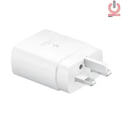 شارژر دیواری 45W سامسونگ مدل EP-TA845 به همراه کابل USB Type-C به USB Type-C