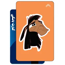 استیکر کارت بانکی طرح حیوانات فانتزی کد CAA368-K