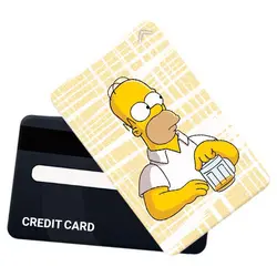 استیکر کارت بانکی طرح کارتون سیمپسون ها (Simpson) کد CAA178-K