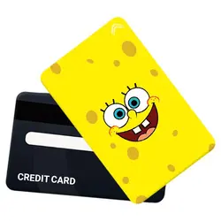 استیکر کارت بانکی طرح کارتون باب اسفنجی (Sponge Bob) کد CAA25-K
