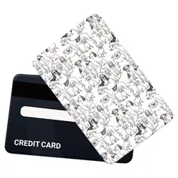 استیکر کارت بانکی طرح سگ و کارتونی کد CAA105-K