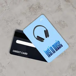 استیکر کارت بانکی طرح موسیقی کد CAA623-K