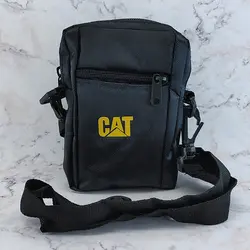 کیف کمری موبایل و اکسسوری مدل کوله ای طرح CAT رنگ مشکی کد CBP-344