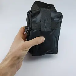 کیف کمری موبایل و اکسسوری مدل کوله ای طرح CAT رنگ مشکی کد CBP-344