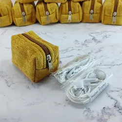 کیف هندزفری و اکسسوری مدل پارچه ای کد CBP-305