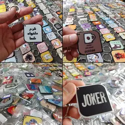 جاکلیدی (جاسوئیچی) مدل پرچم فوتبال کد CAB251-J