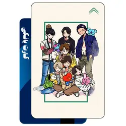 استیکر کارت بانکی مدل بی تی اس (BTS) کد CAA960-K