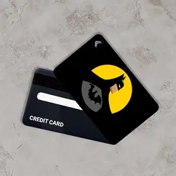 استیکر کارت بانکی مدل بتمن کد CAB220-K