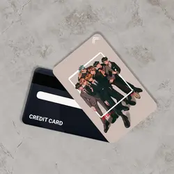 استیکر کارت بانکی مدل بی تی اس (BTS) کد CAA961-K