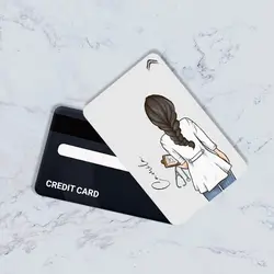 استیکر کارت بانکی مدل پزشکی کد CAD916-K