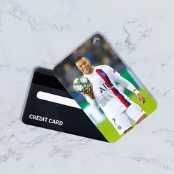 استیکر کارت بانکی مدل کیلیان امباپه کد CAE823-K