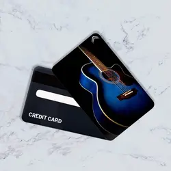 استیکر کارت بانکی مدل گیتار کد CAD300-K