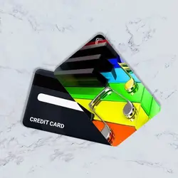 استیکر کارت بانکی مدل پیانو کد CAD309-K