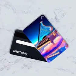 استیکر کارت بانکی مدل پیانو کد CAD323-K