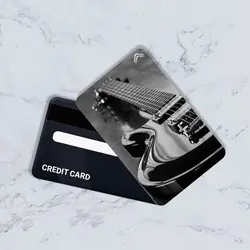 استیکر کارت بانکی مدل گیتار کد CAD346-K