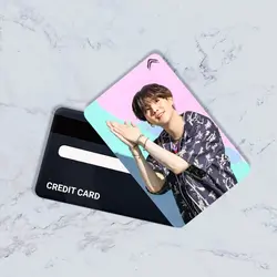 استیکر کارت بانکی مدل بی تی اس (BTS) کد CAD505-K