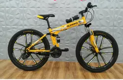 دوچرخه تاشو سایز ۲۶ ALENMAX رینگ ۱۰ پره