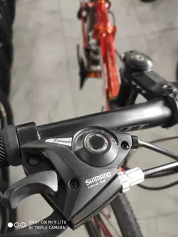 دوچرخه تاشو سایز ۲۰ مارک VTT رینگ ۳ پره رنگ‌ شیشه ای