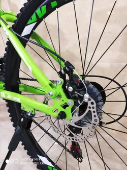 دوچرخه تاشو سایز ۲۶ مارک JV LUKER رنگ‌ سبز