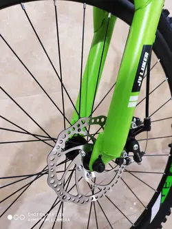 دوچرخه تاشو سایز ۲۶ مارک JV LUKER رنگ‌ سبز