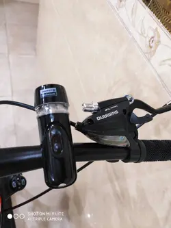 دوچرخه تاشو سایز ۲۶ ،۲۴ و ۲۷ SUPER GOLD سوپر گلد ، رینگ‌ سه پره رنگ‌ نارنجی همراه با هدیه