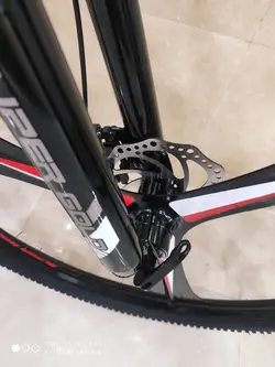 دوچرخه تاشو سایز ۲۶، ۲۴ و ۲۷ SUPER GOLD سوپر گلد ، رینگ‌ سه پره رنگ قرمز همراه با هدیه