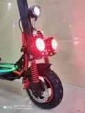 اسکوتر برقی دو‌ نفره روهان وینگز ROHAN WINGS مدل S1 رنگ قرمز red موتور براشلس آلمان