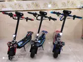 اسکوتر برقی دو‌ نفره روهان وینگز ROHAN WINGS مدل S1 رنگ قرمز red موتور براشلس آلمان