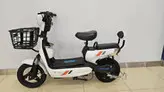 موتور سیکلت برقی( اسکوتر برقی ) پاکشتی دو‌ نفره E.BIKE رنگ‌ سفید